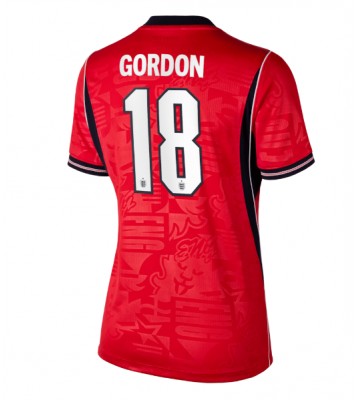 England Anthony Gordon #18 Udebanetrøje Dame VM 2026 Kortærmet